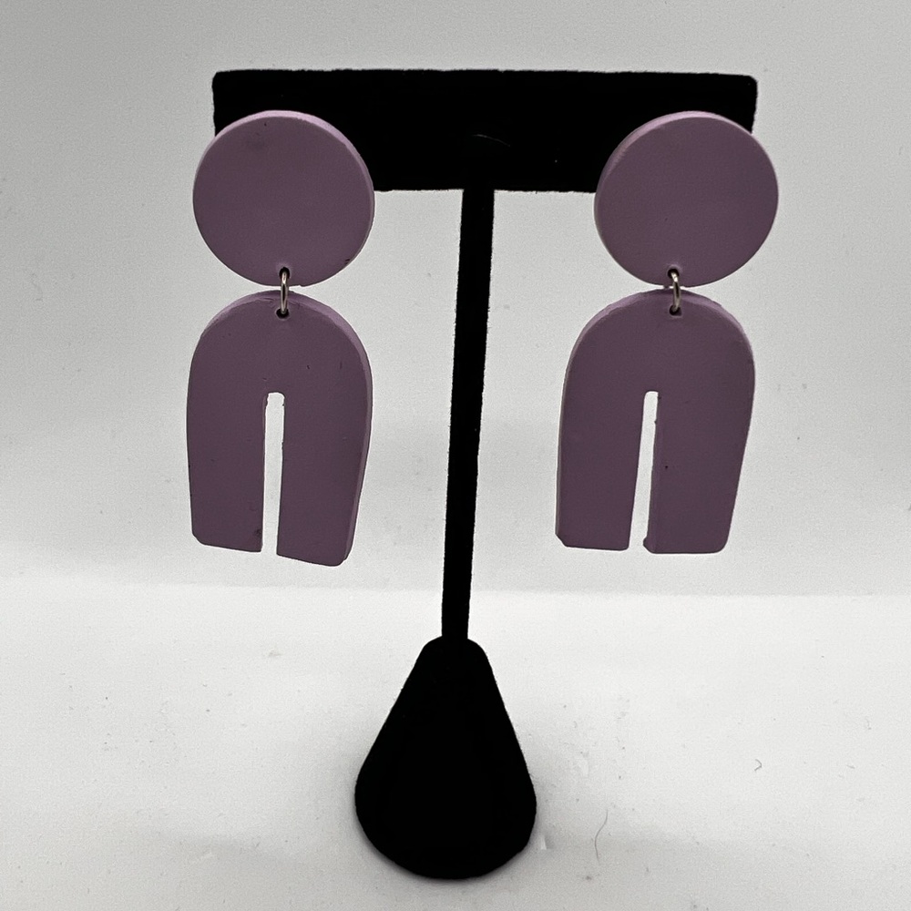 Polymer clay earrings